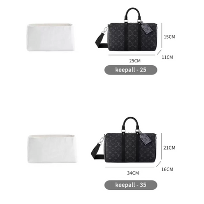 BAGINBAG Handmade Bag Organizer Bag Inner Compatible with LV Keepall Bag Various Sizes Available DuPont Paper Material