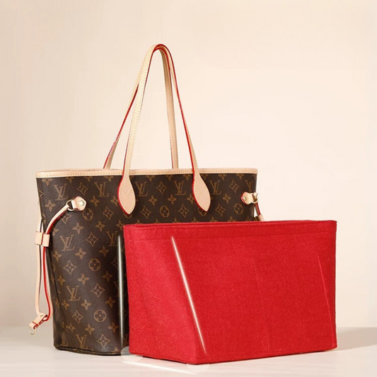 BAGINBAG Handmade  Bag Organizer Bag Inner Compatible with LV Neverfull Bag Various Sizes Available