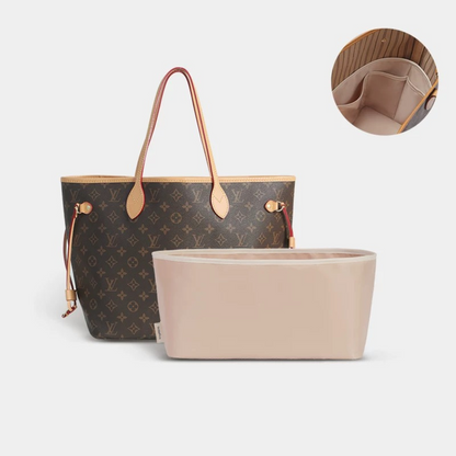 BAGINBAG Handmade  Bag Organizer Bag Inner Compatible with LV Neverfull Bag Various Sizes Available