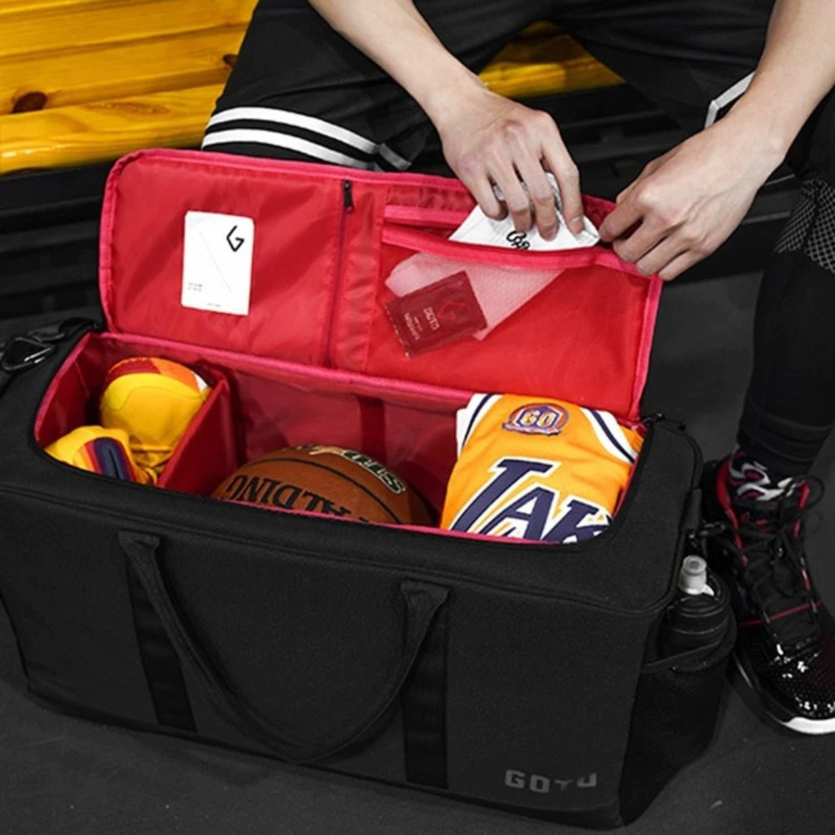 GOTO Sneaker Storage Bag Large Capacity Gym Bag Basketball Bag