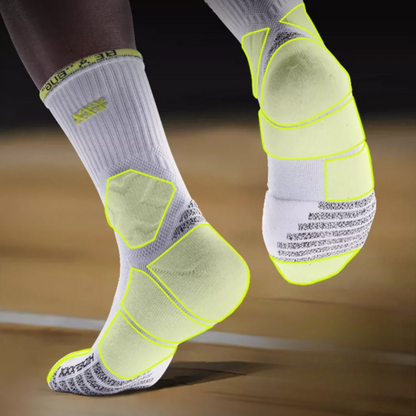 HideFxxx Anti-Slip Professional Basketball Socks - Pro Edition 1 Pair