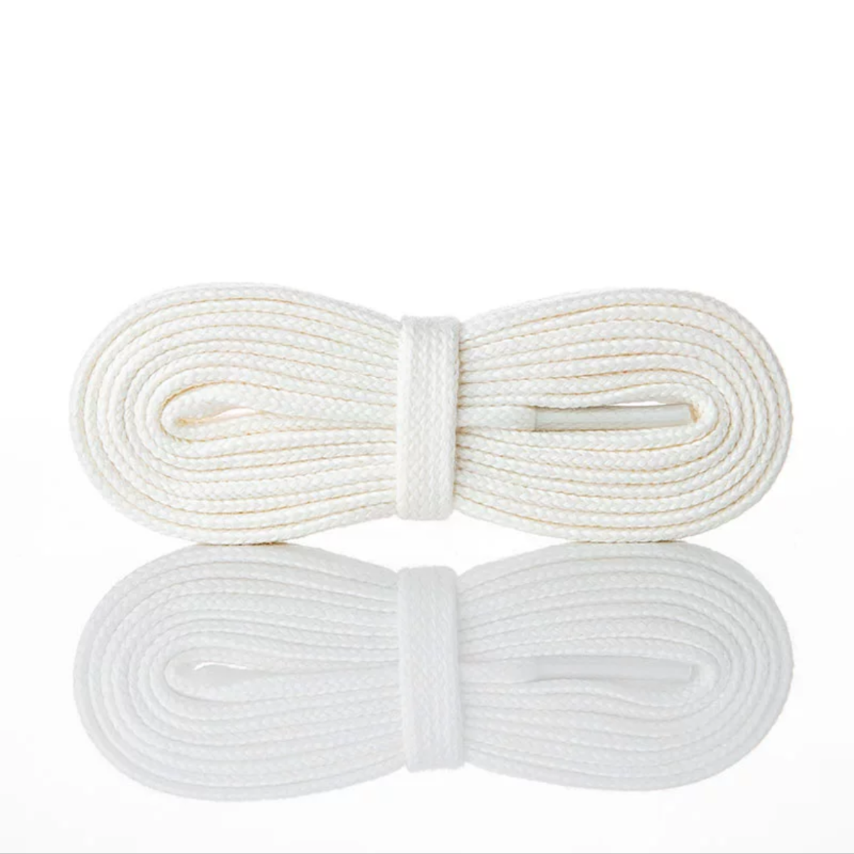 LANCEMAKER Cotton Shoelaces Suitable for Canvas and Athletic Shoes 2 Pairs