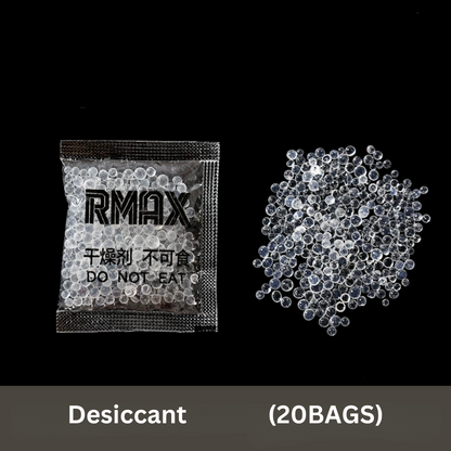 RMAX Moisture Absorbing and Dehumidifying Desiccant Silica Gel/Odor-Removing Activated Charcoal 20 Pack