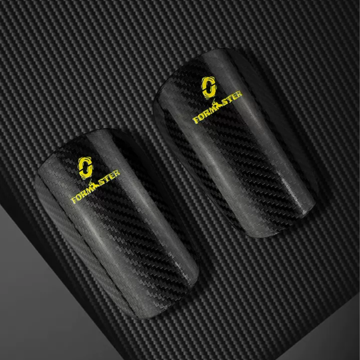 OUPOWER Carbon Fiber Soccer Shin Guards Shin Pad Guards Shin Protector Custom Edition 1 Pair