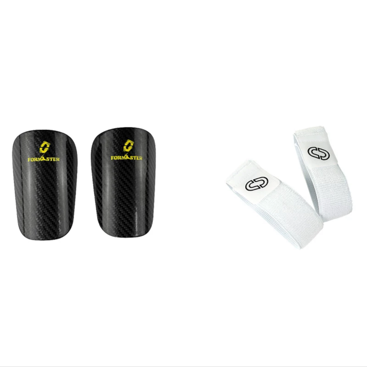 OUPOWER Carbon Fiber Soccer Shin Guards Shin Pad Guards Shin Protector Custom Edition 1 Pair