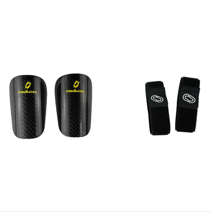 OUPOWER Carbon Fiber Soccer Shin Guards Shin Pad Guards Shin Protector Custom Edition 1 Pair