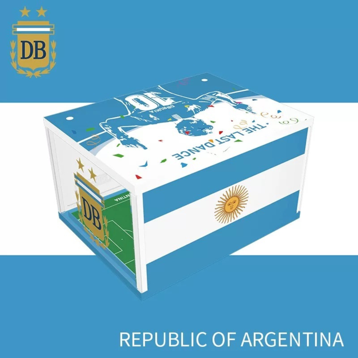 RMAX Shoe Box Sneaker Storage Box Argentina Team Limited Edition