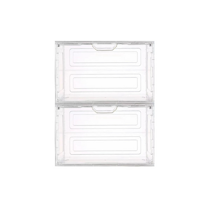 RMAX Transparent Shoe Box Sneaker Storage Box 2 Pack