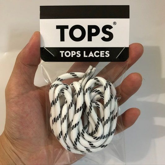 ShoeSpa Patterned Shoelaces Striped Design Compatible with Balenciaga Shoes