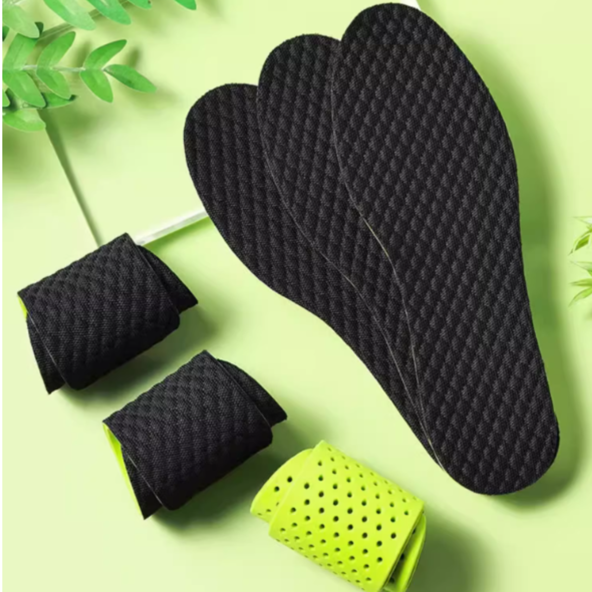 Shoespa Sweat-Absorbing Insoles Compatible with LV Shoes 1 Pair