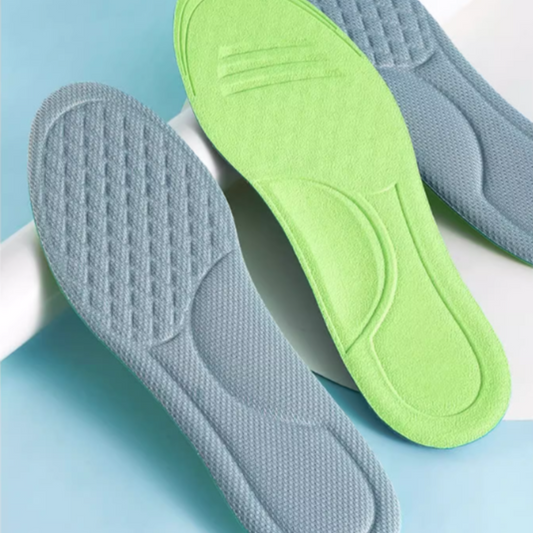 Shoespa Sweat-Absorbing & Antibacterial Thick Insoles Compatible with LV Trainer Shoes 1 Pair