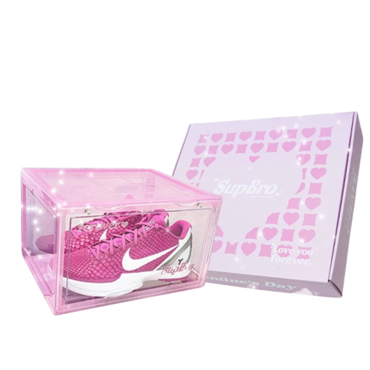 Supbro Valentine’s Day Limited Edition Shoe Box Display Box