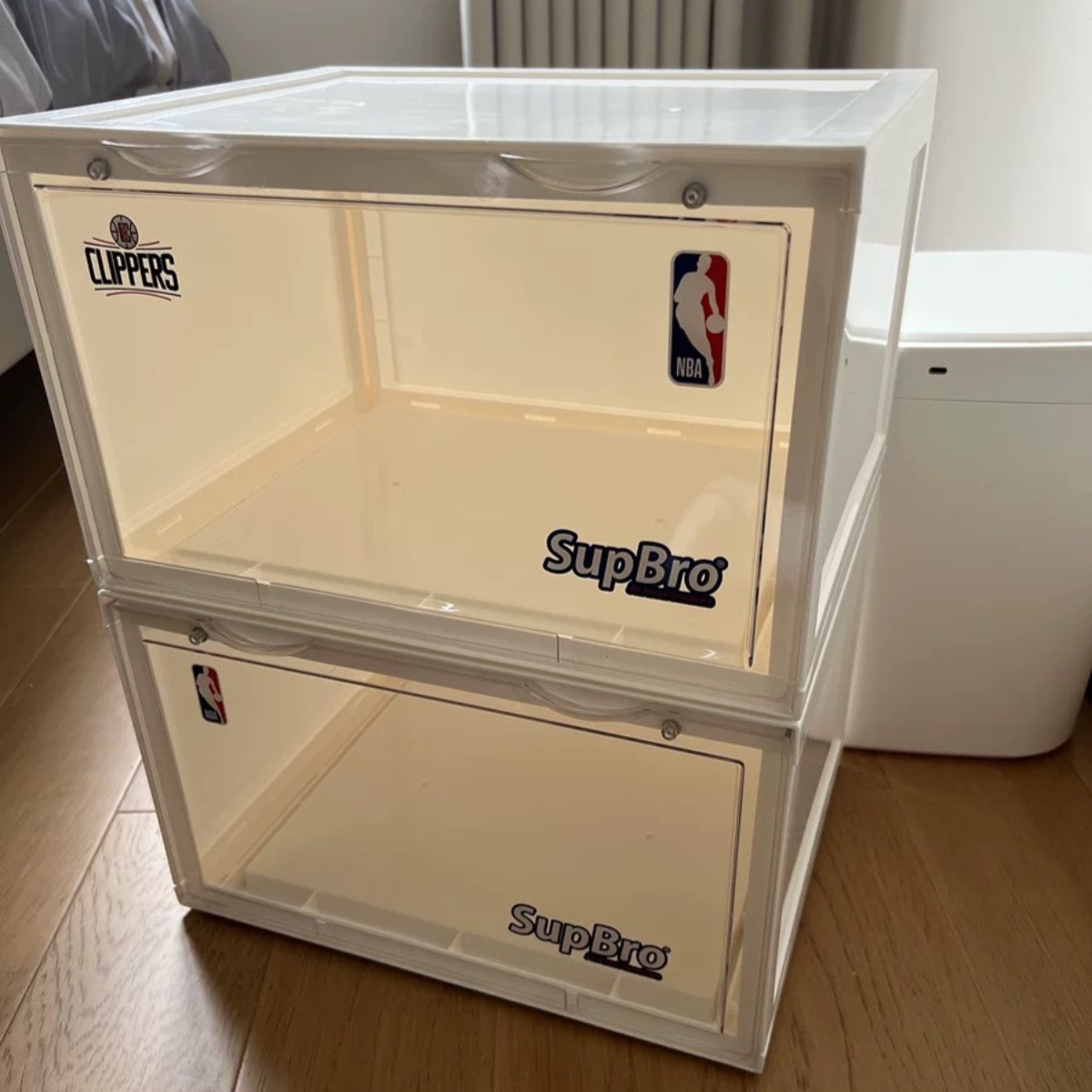 Supbro Basic Edition Shoe Box - Side-Opening Storage Box