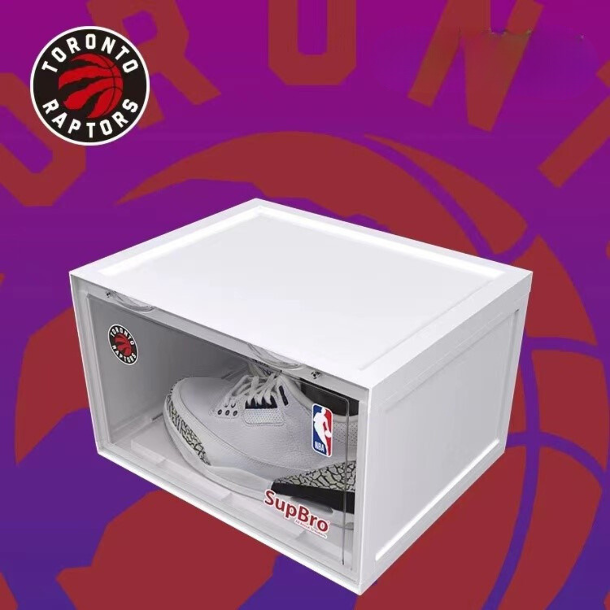 Supbro Basic Edition Shoe Box - Side-Opening Storage Box