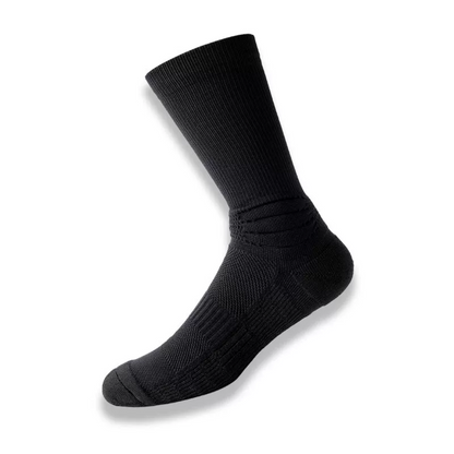 LANCEMAKER Men's Long Basketball Socks - Thickened Breathable Sweat-Absorbing Athletic Socks