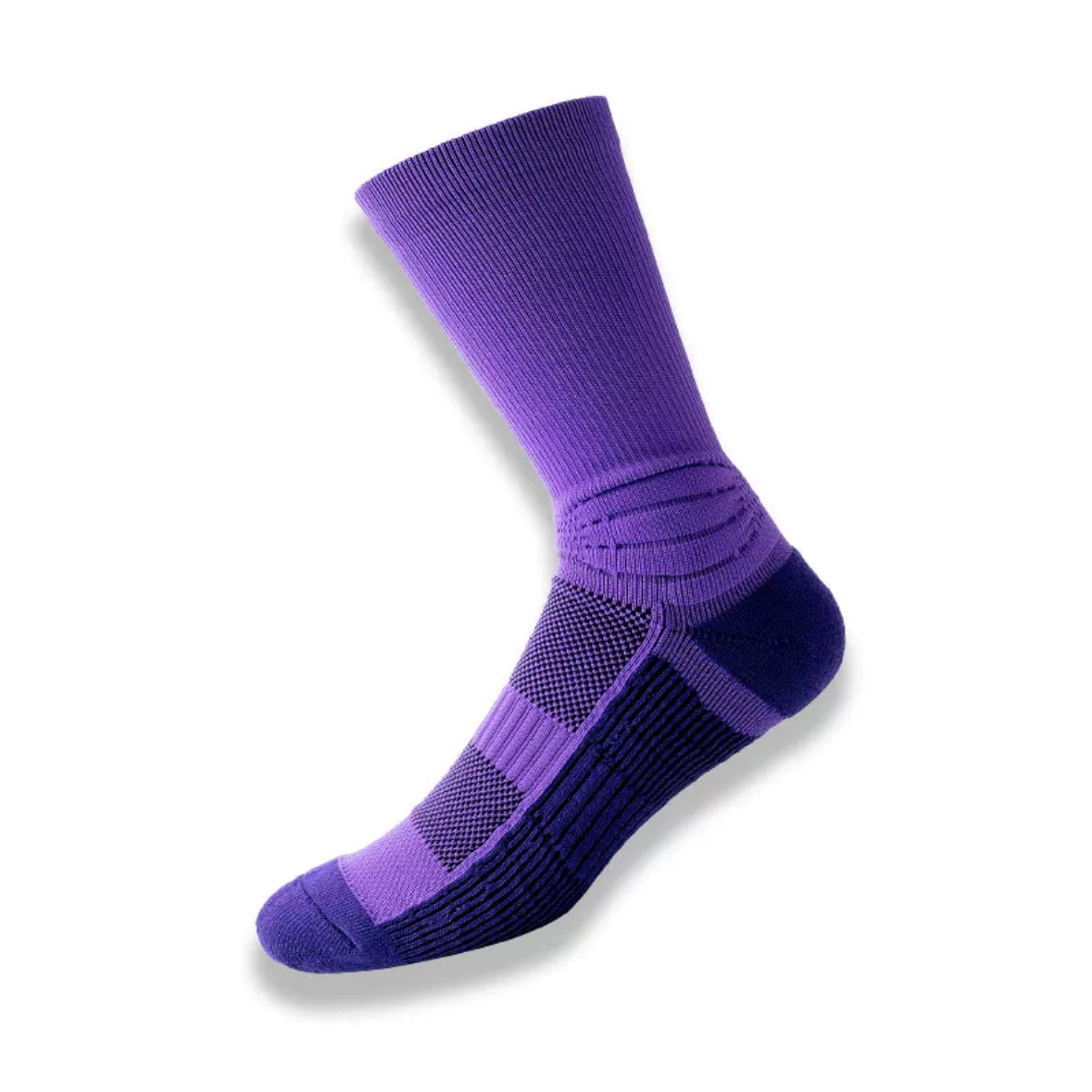 LANCEMAKER Men's Long Basketball Socks - Thickened Breathable Sweat-Absorbing Athletic Socks