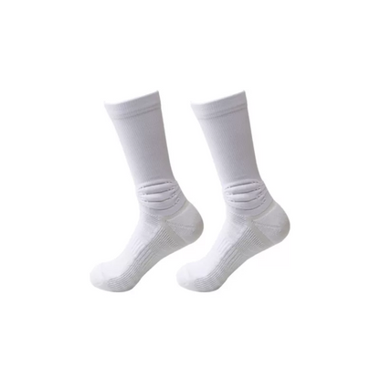 LANCEMAKER Men's Long Basketball Socks - Thickened Breathable Sweat-Absorbing Athletic Socks